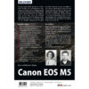 Canon EOS M5 Buch Backcover (100254)