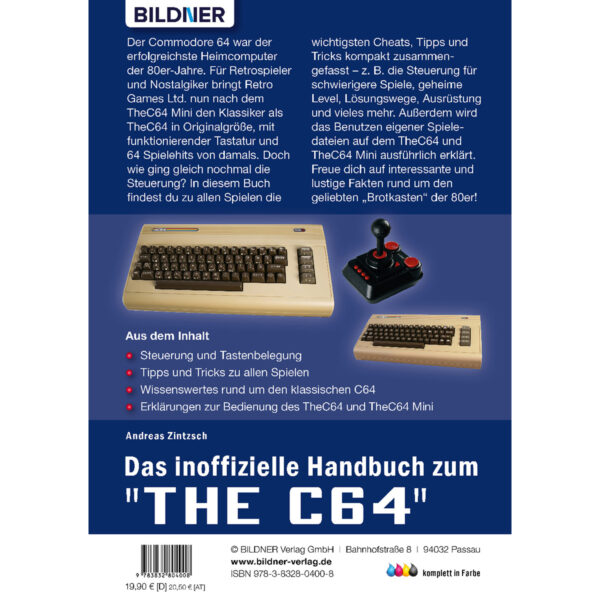 Das inoffizielle Handbuch zum "THE C64" (Mini & Maxi) Buch Backcover (100424)