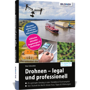 Drohnen – legal und professionell Buch Cover (100396)