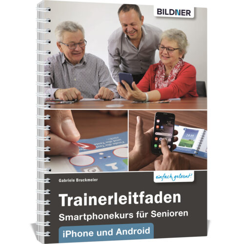 Trainerleitfaden Smartphonekurs für Senioren Cover (100410)