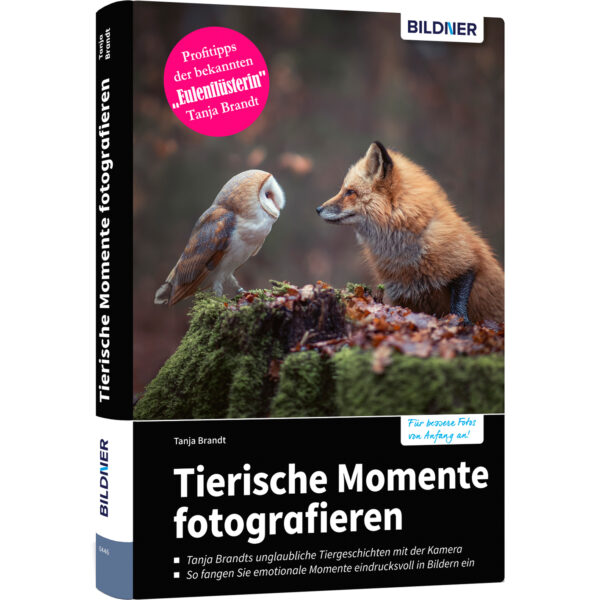 Tierische Momente fotografieren Buch Cover (100446)