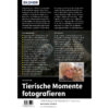 Tierische Momente fotografieren Buch Backcover (100446)