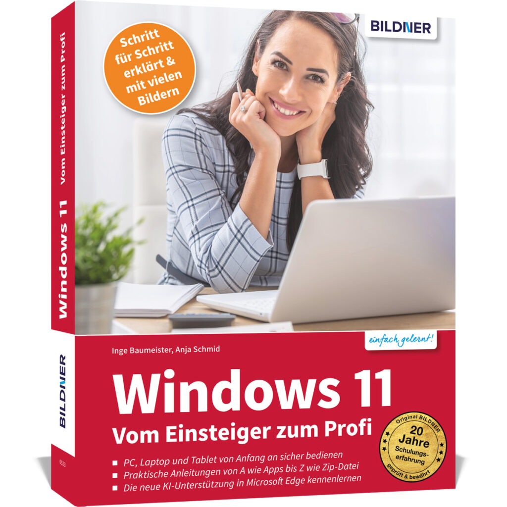 Windows 11 – Vom Einsteiger zum Profi Buch Cover (100523)