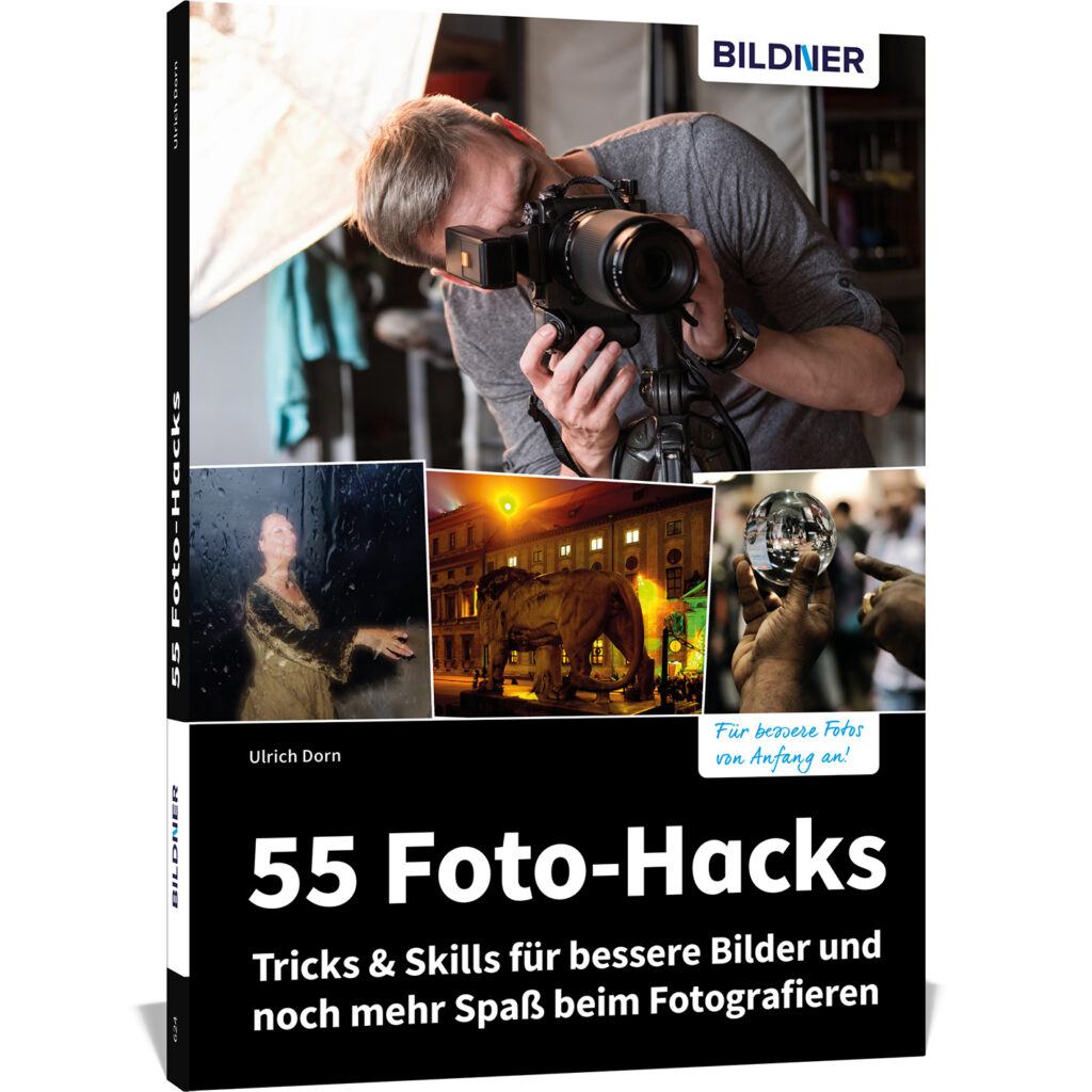 55 Foto-Hacks – Tricks & Skills für bessere Bilder Buch Cover (100624)