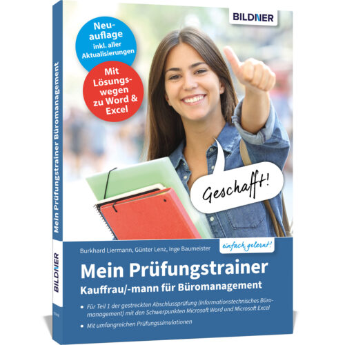 1200x9783832803261 Mein Prüfungstrainer Kauffrau/-mann für Büromanagement Buch Cover (100348)