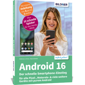 Android 16 - Der schnelle Smartphone-Einstieg Buch Cover (100733)