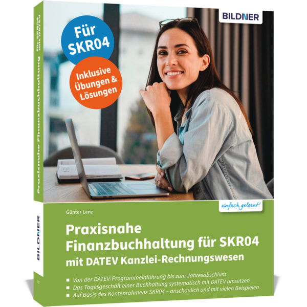 Praxisnahe Finanzbuchhaltung für SKR04 mit DATEV Kanzlei-Rechnungswesen Buch Cover (100717)
