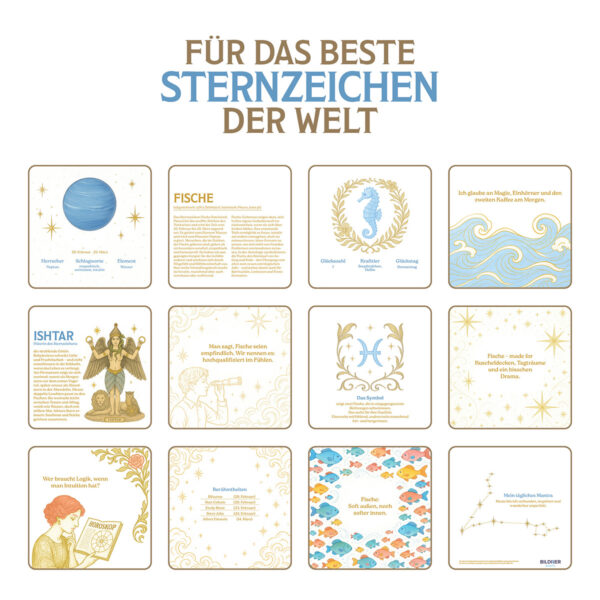 Fische - Für das beste Sternzeichen der Welt Übersicht (200016)