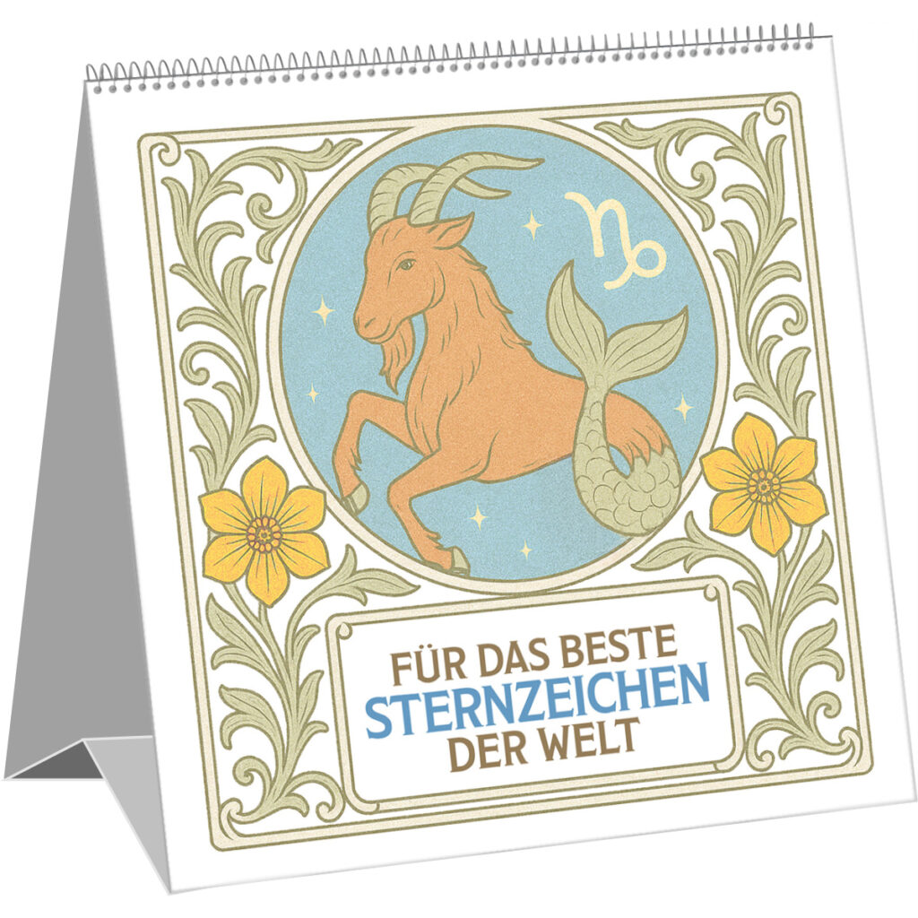 Steinbock - Für das beste Sternzeichen der Welt Cover (200019)