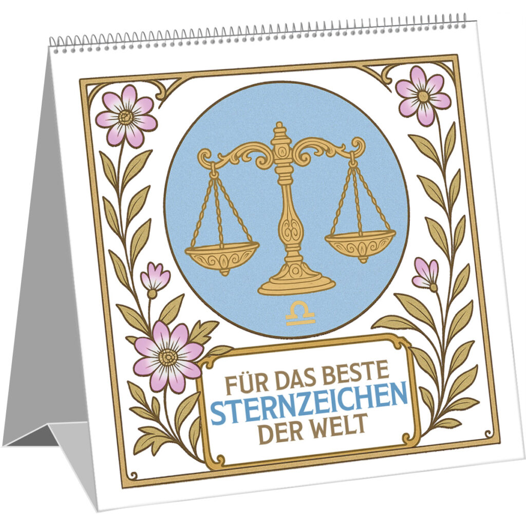 Waage - Für das beste Sternzeichen der Welt Cover (200026)