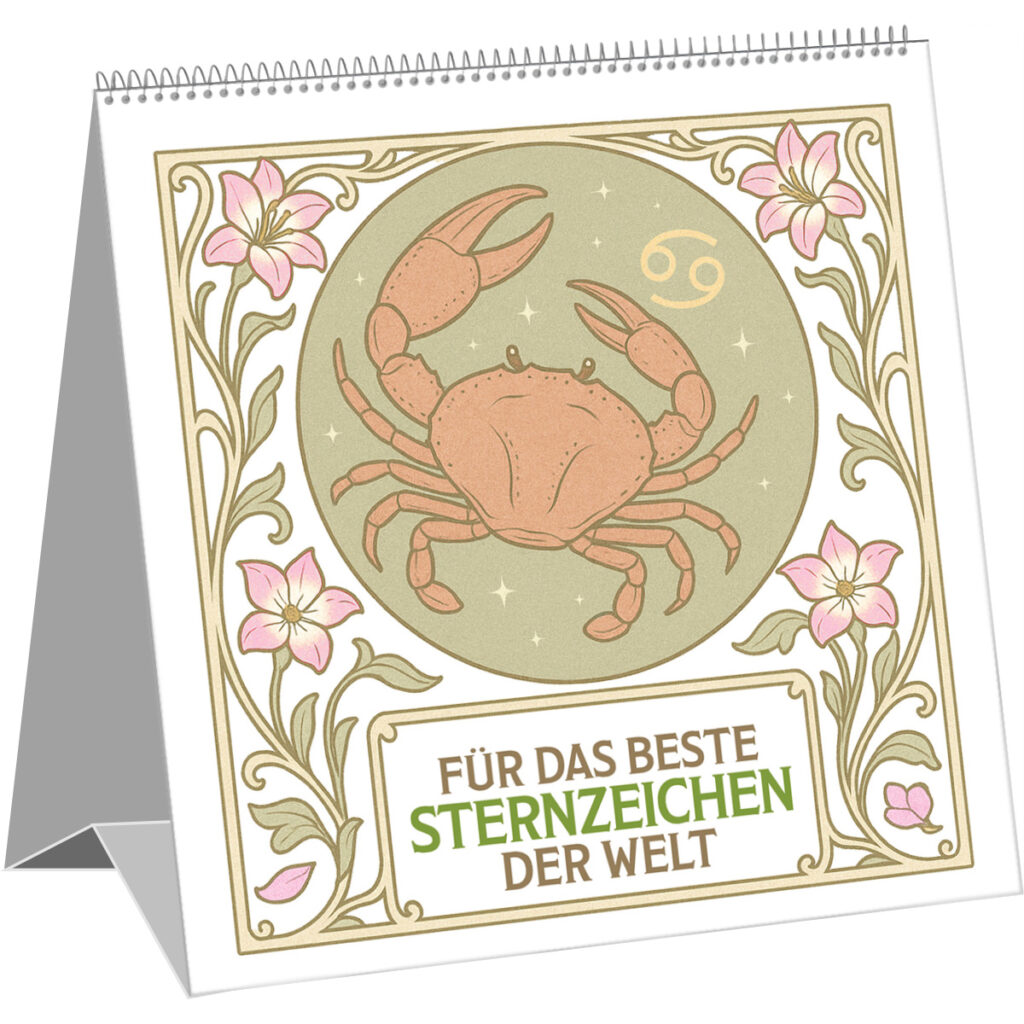 Krebs - Für das beste Sternzeichen der Welt Aufsteller Cover (200023)