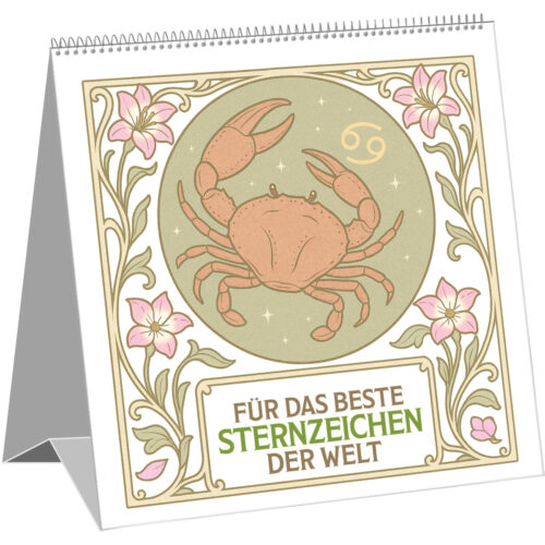 Krebs - Für das beste Sternzeichen der Welt Aufsteller Cover (200023)
