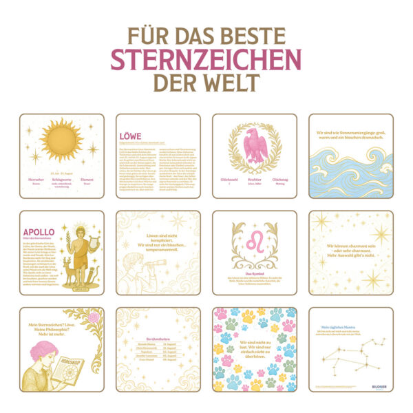 Löwe - Für das beste Sternzeichen der Welt Übersicht (200024)