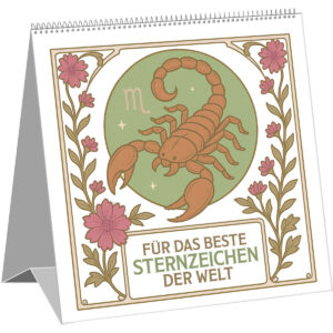 Skorpion - Für das beste Sternzeichen der Welt Aufsteller Cover (200021)