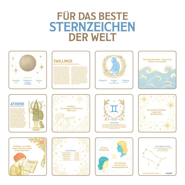 Zwillinge - Für das beste Sternzeichen der Welt Übersicht (200022)