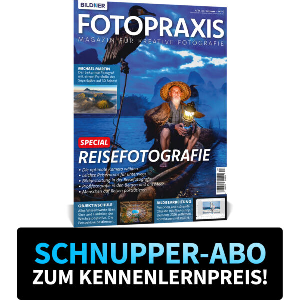 Schnupper-Abo zum Kennenlernpreis Fotopraxis Print (300003)