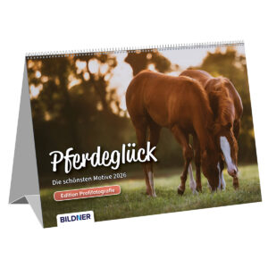 Kalender: Pferdeglück – Die schönsten Motive 2026 (Tischkalender) (100737)