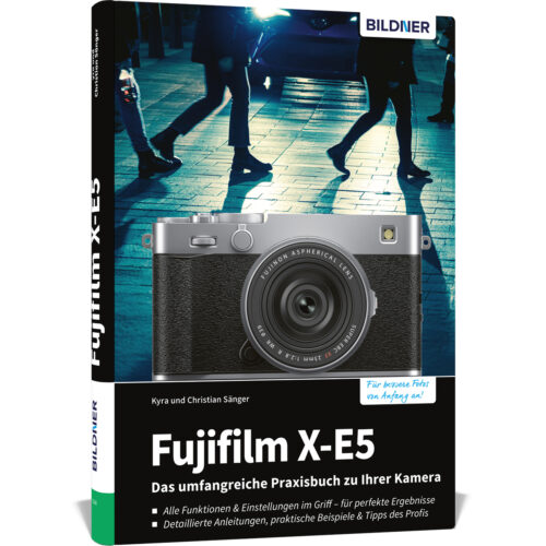 Fujifilm X-E5 - Das umfangreiche Praxisbuch zu Ihrer Kamera Buch Cover (100741)
