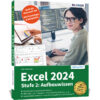 Excel 2024 - Stufe 2: Aufbauwissen Buch Cover (100740)