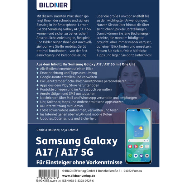 Samsung Galaxy A17 / A17 5G Buch Backcover (100744)