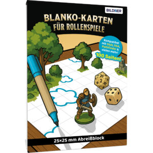 Blanko-Karten für Rollenspiele Cover (200028)