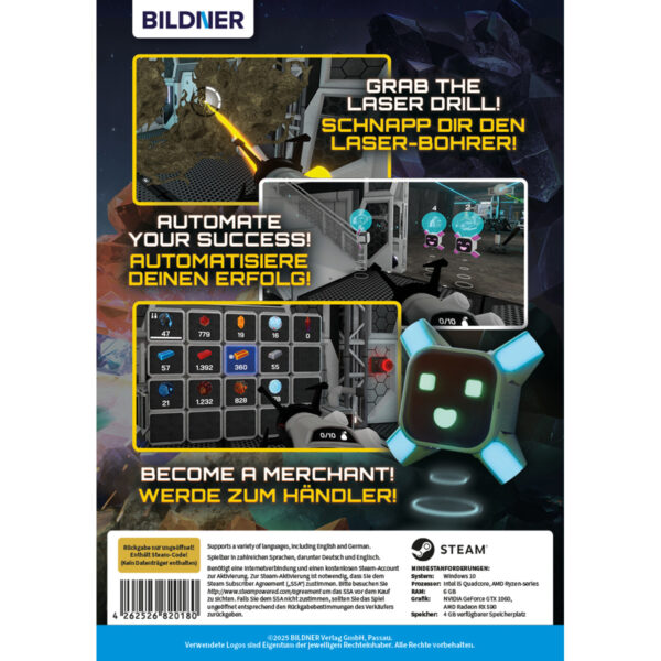 Star Ores Inc. (Steam-Key) Backcover (20031)