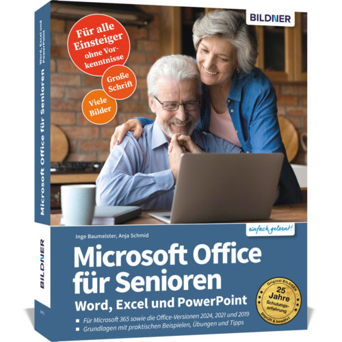 1200x9783832804541 Microsoft Office für Senioren – Word, Excel und PowerPoint Buch Cover (100478)