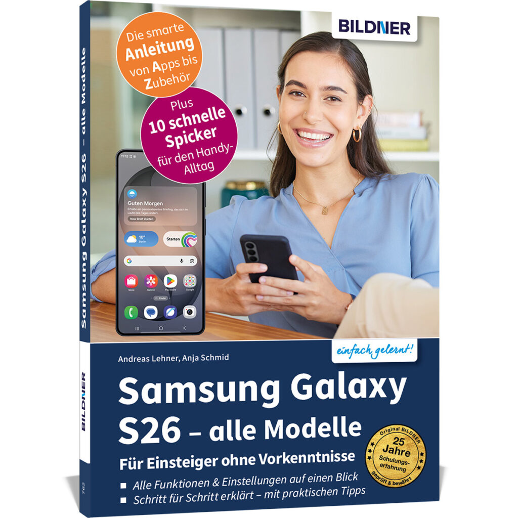 Samsung Galaxy S26 - alle Modelle Buch Cover (100762) - Sprache in Text umwandeln