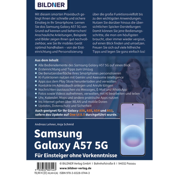 Samsung Galaxy A57 5G Buch Backcover (100761)