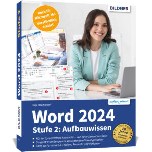 Word 2024 - Stufe 2: Aufbauwissen Buch Cover (100770)