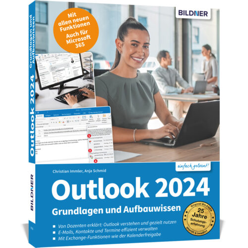 Outlook 2024 - Grundlagen und Aufbauwissen Buch Cover (100768)