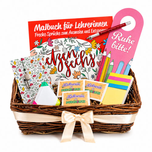 Geschenkkorb für Lehrerinnen (Basis-Edition) (200032)