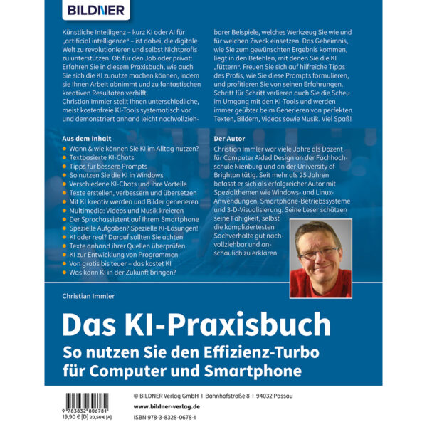 Das KI-Praxisbuch Buch Backcover (100694)