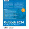 Outlook 2024 - Grundlagen und Aufbauwissen Buch Backcover (100768)