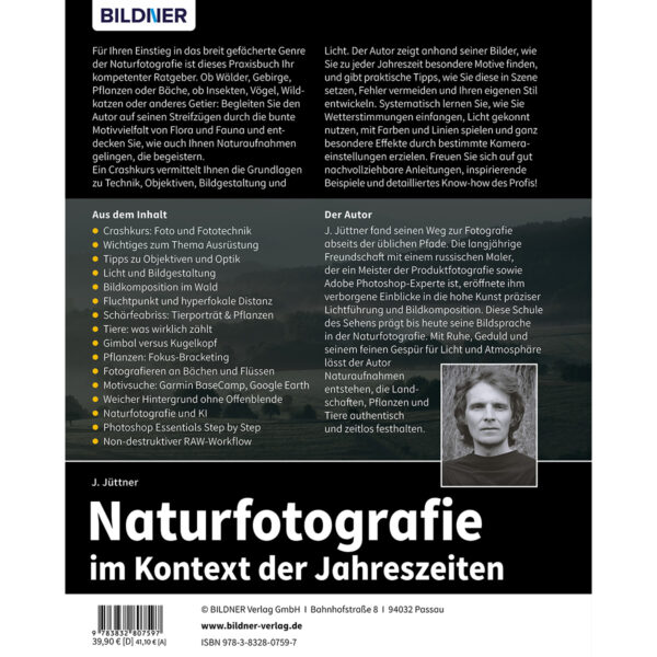 Naturfotografie Buch Backcover (100776)