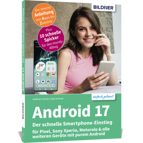 Android 17 - Der schnelle Smartphone-Einstieg Buch Cover (100775)