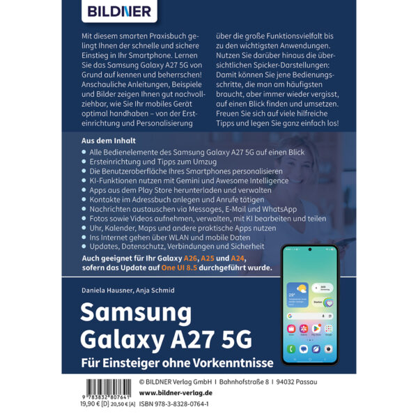 Samsung Galaxy A27 Buch Backcover (100781)