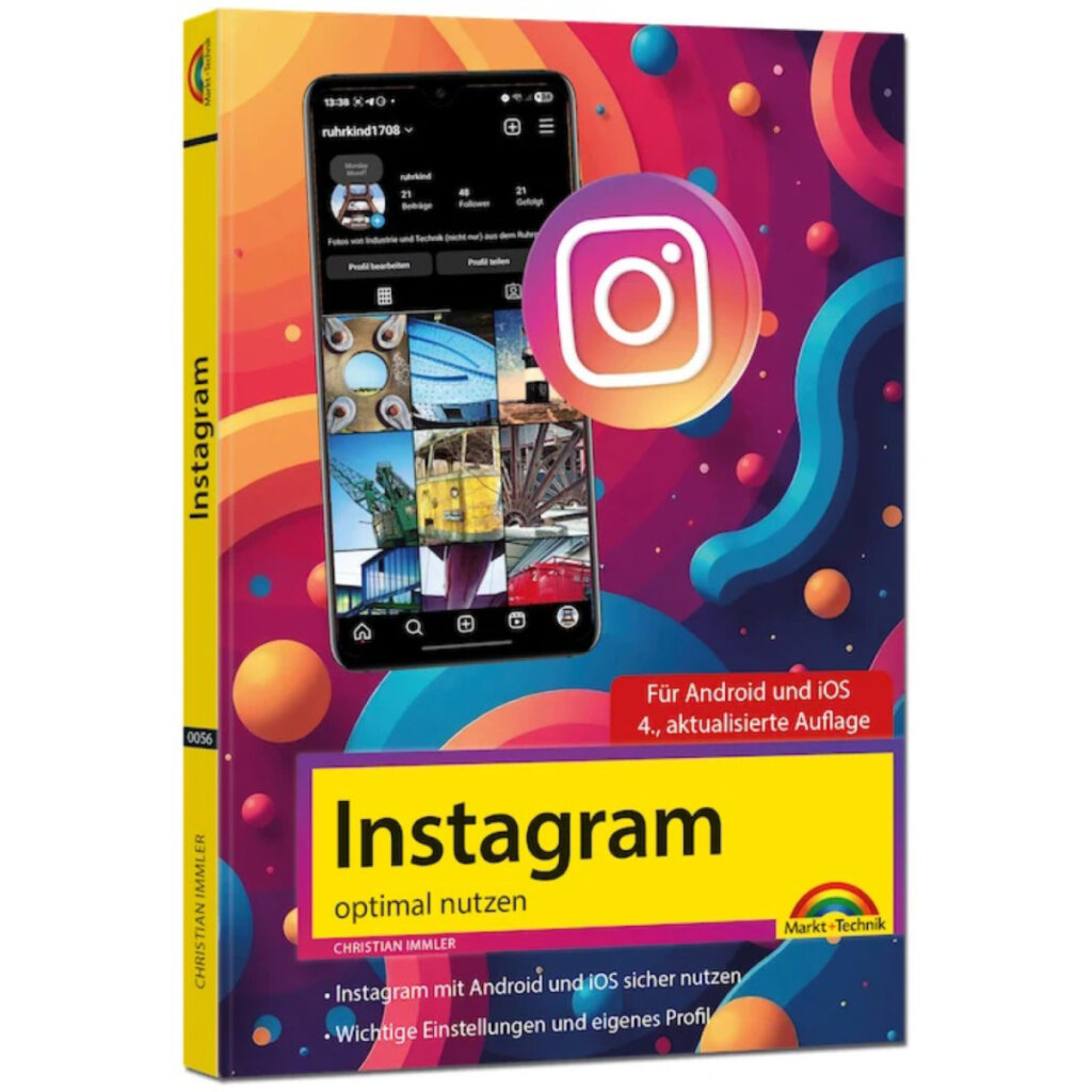 Instagram optimal nutzen Buch Cover (500056)