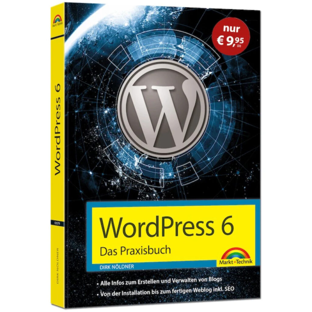 WordPress 6 - Das Praxisbuch Buch Cover (500079)