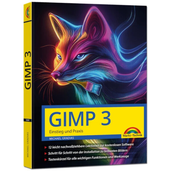 GIMP 3.0 – Einstieg und Praxis Buch Cover (500089)