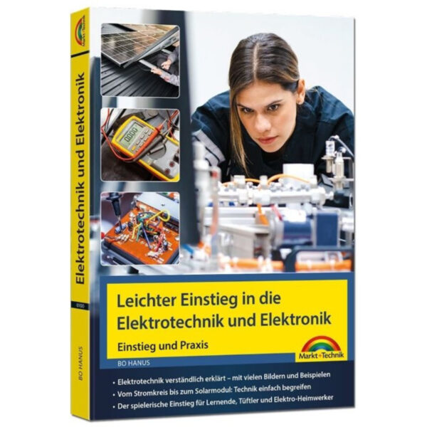 Leichter Einstieg in die Elektrotechnik und Elektronik Buch Cover (500100)