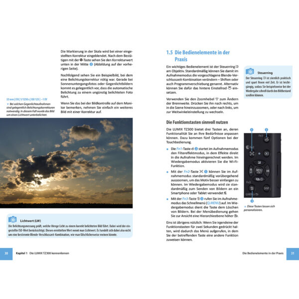 Panasonic LUMIX TZ300 Buch Innenansicht 2 (100777)
