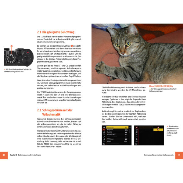 Panasonic LUMIX TZ300 Buch Innenansicht 3 (100777)