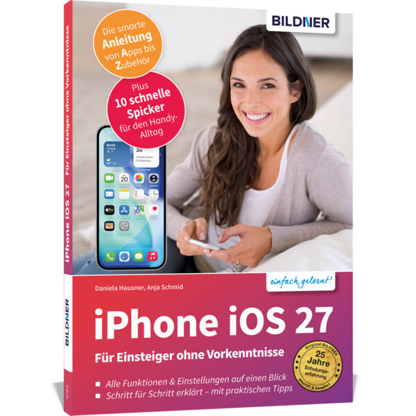 Apple iPhone mit iOS 27 Buch Cover (100783)