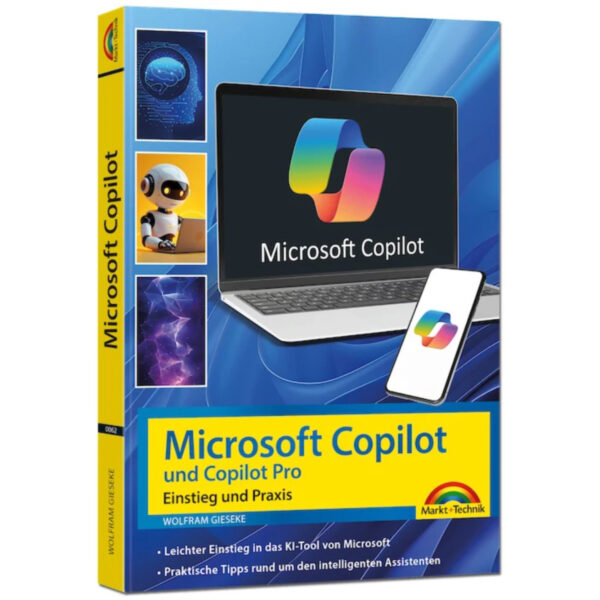 Microsoft Copilot und Copilot Pro – Einstieg und Praxis Buch Cover (500062)