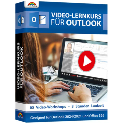 Outlook Video Lernkurs 2024 - 2021 und 365 Cover (586336)