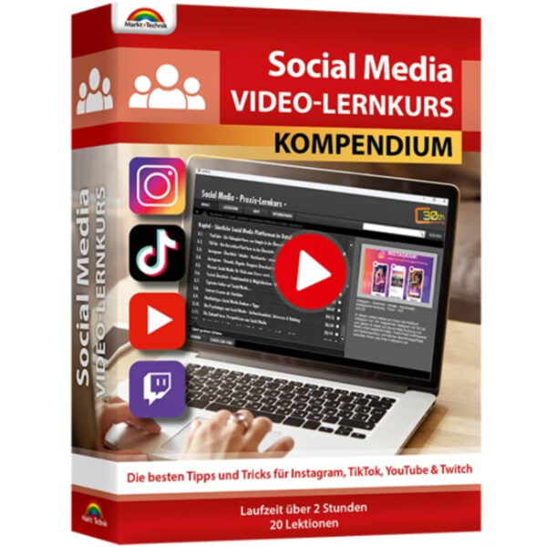 Social Media Video Lernkurs Kompendium Cover (586467)