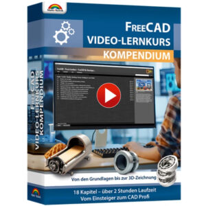 FreeCAD Video-Lernkurs Kompendium Cover (586515)