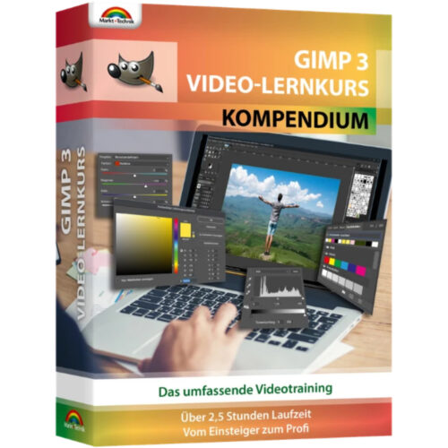 GIMP 3 Video-Lernkurs Kompendium Cover (586546)