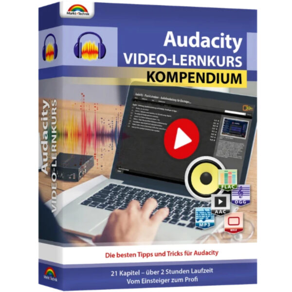 Audacity Video Lernkurs Kompendium Cover (586580)